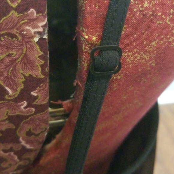 NWT Chicos Brown and Floral Tank with built in bra - Picture 3 of 6